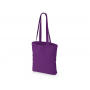 Сумка из плотного хлопка Carryme 220, фиолетовая, общий вид