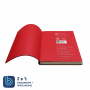 Ежедневник Bplanner 01, экокожа, красный