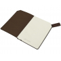 Блокнот А5 с магнитным клапаном в гибкой обложке Chaplin, коричневый