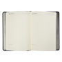 Ежедневник полудатированный Classic Soft А5, черный