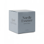 Большая ароматическая свеча VINGA Nordic Essence в стекле, синяя
