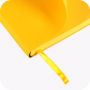 Блокнот NIKA soft touch, желтый
