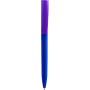 Ручка ZETA SOFT BLUE MIX, синяя с фиолетовым