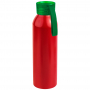 Бутылка для воды VIKING RED, красная с зеленой крышкой