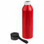 Бутылка для воды VIKING RED, красная с черной крышкой