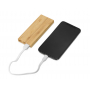 Внешний аккумулятор из бамбука Bamboo, 5000 mAh, пример использования