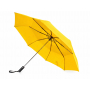 Зонт складной Кэнопи, с большим двойным куполом (d126 см), жёлтый