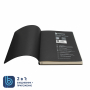 Ежедневник Bplanner 01, экокожа, черный