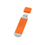 USB-флешка Орландо, оранжевая, открытая