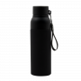 Термобутылка Button Black, черная