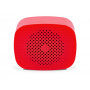 Портативная колонка MySound Melody, красная, вид спереди