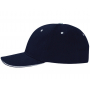 Бейсболка New Castle, темно-синяя