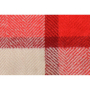 Плед акриловый Tartan, красный, узор