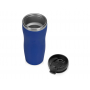 Термокружка Double wall mug С1 soft-touch, синяя