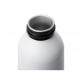 Алюминиевая бутылка для воды с ручкой Plain Alu, белая