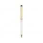 Ручка-стилус шариковая Голд Сойер, белая