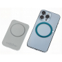 Магнитный беспроводной внешний аккумулятор с быстрой зарядкой QC/PD 20 Вт MagnetIQ, 5000 mAh
