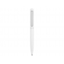 Ручка металлическая шариковая Skate матовая, белая
