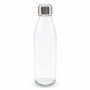 Бутылка стеклянная с манжетой и держателем Glassy