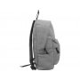 Рюкзак Сити, серый, вид сбоку