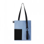 Шоппер Superbag Color, серый с чёрным