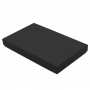 Коробка для набора Bplanner power с цветным ложементом, черная