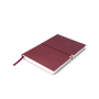 Ежедневник А5 в гибкой обложке Jim, бордовый