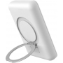 Беспроводная зарядная станция White 2в1 для Apple/Apple watch с покрытием Soft Touch, 10000 Mah