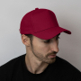 Бейсболка Breeze, темно-красная