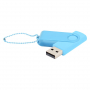 Флешка Designer To Go 2.0 USB, 64Gb, голубая