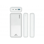 Внешний аккумулятор с быстрой зарядкой  VA2571, 20000 mAh, белый