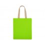 Сумка для шопинга Steady хлопковая с парусиновыми ручками, 260 г/м2, зеленое яблоко