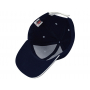 Бейсболка New Castle, темно-синяя
