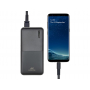 Внешний аккумулятор с быстрой зарядкой  VA2571, 20000 mAh, черный