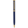 Ручка METEOR SOFT GOLD MIRROR, темно-синяя