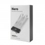 Внешний аккумулятор Nero с быстрой зарядкой, 10000 mAh, белый