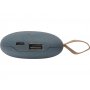Внешний аккумулятор в форме камня Stone, 5200 mAh, темно-серый