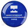 Значки с полимерной заливкой, круглые