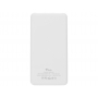 Портативное зарядное устройство Reserve с USB Type-C, 5000 mAh, белое, обратная сторона