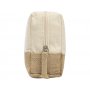 Косметичка Jute с ручкой из хлопка и джута