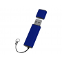 USB-флешка на 16 Гб Borgir с колпачком, темно-синяя, открытая
