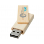 USB 2.0-флешка Rotate из бамбука, пример нанесения