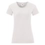 Футболка LADIES ICONIC 145, женская, белая