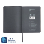 Ежедневник Bplanner 01, экокожа, серый