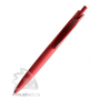 Ручка шариковая DS6 PRR, soft-touch, красная