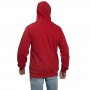 Толстовка с капюшоном без молнии 320, унисекс, красная