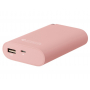 Внешний аккумулятор NEO Alfa Rose, 8000mAh, розовый, вход USB
