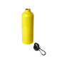 Одностенная бутылка для воды с карабином Oregon, желтая