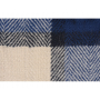 Плед акриловый Tartan, синий, узор