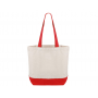 Сумка для шоппинга Cotton из переработанного хлопка, 280 г/м2, красная